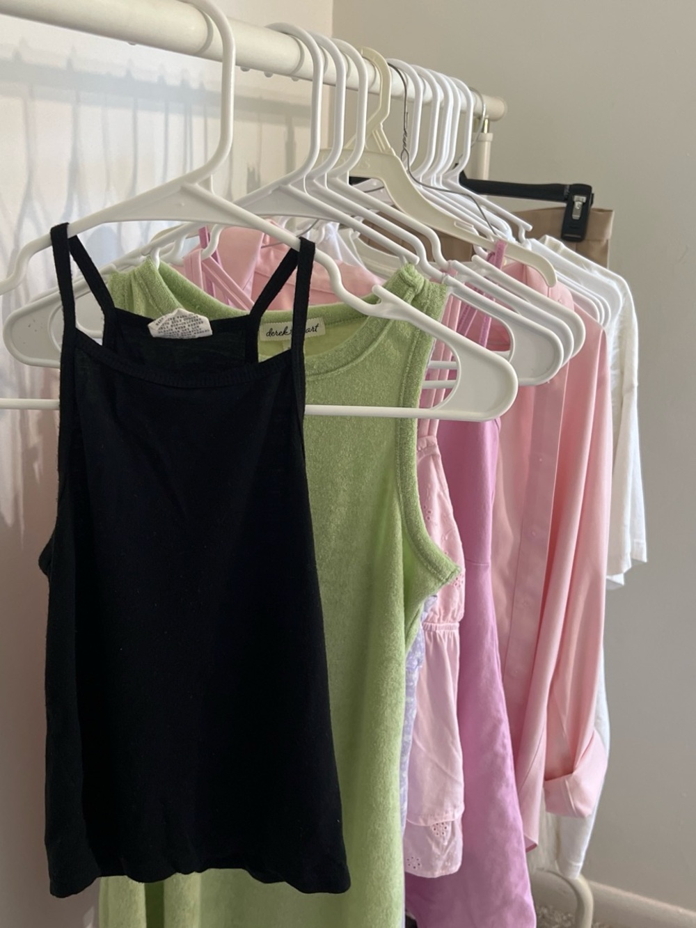Black Ribbed Tank Top - Full Tilt